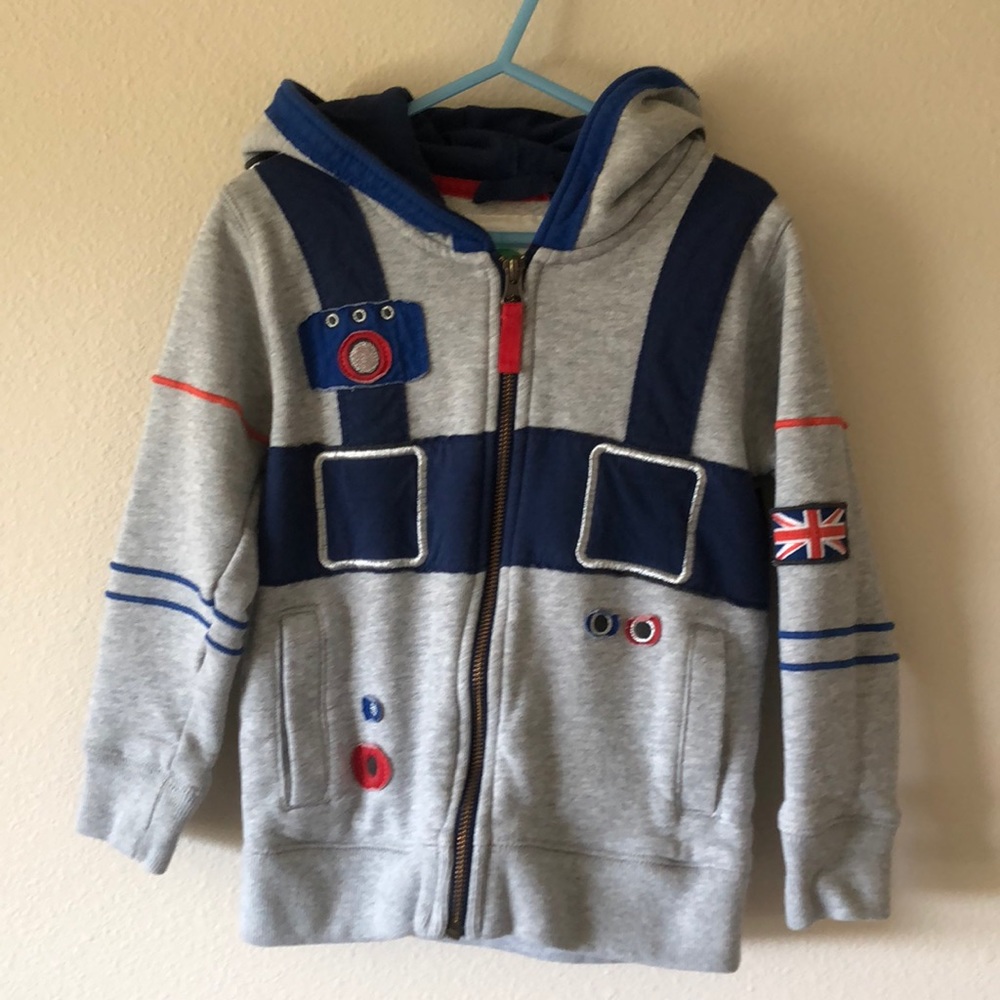Mini Boden Astronaut Zip Up